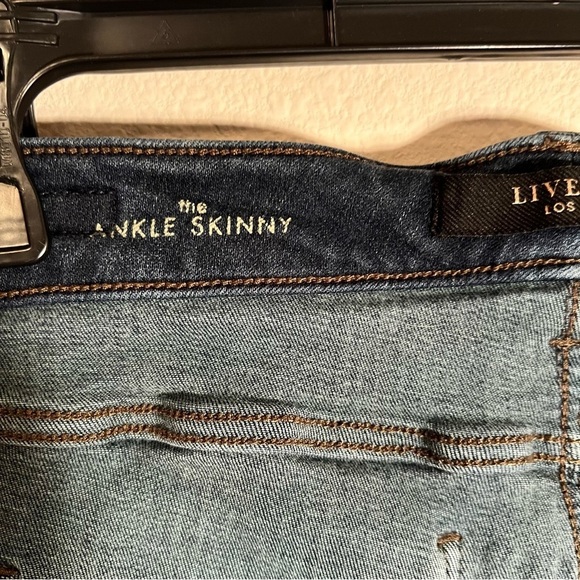 Liverpool Deep Blue Skinny Jeans Women's Small - Picture 14 of 16